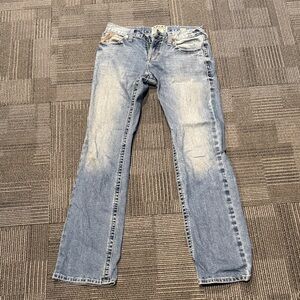Ariat Light Blue Straight Men's Jeans
Slim fit straight leg 30x34
M7